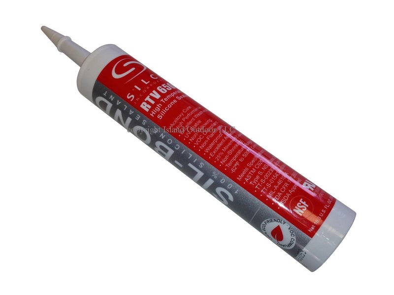 Silco Incorporated Food Grade NSF FDA RTV Silicone Sealant Adhesive Red High Temp 10.3oz (Standard Version) (Standard Version) - Image 1